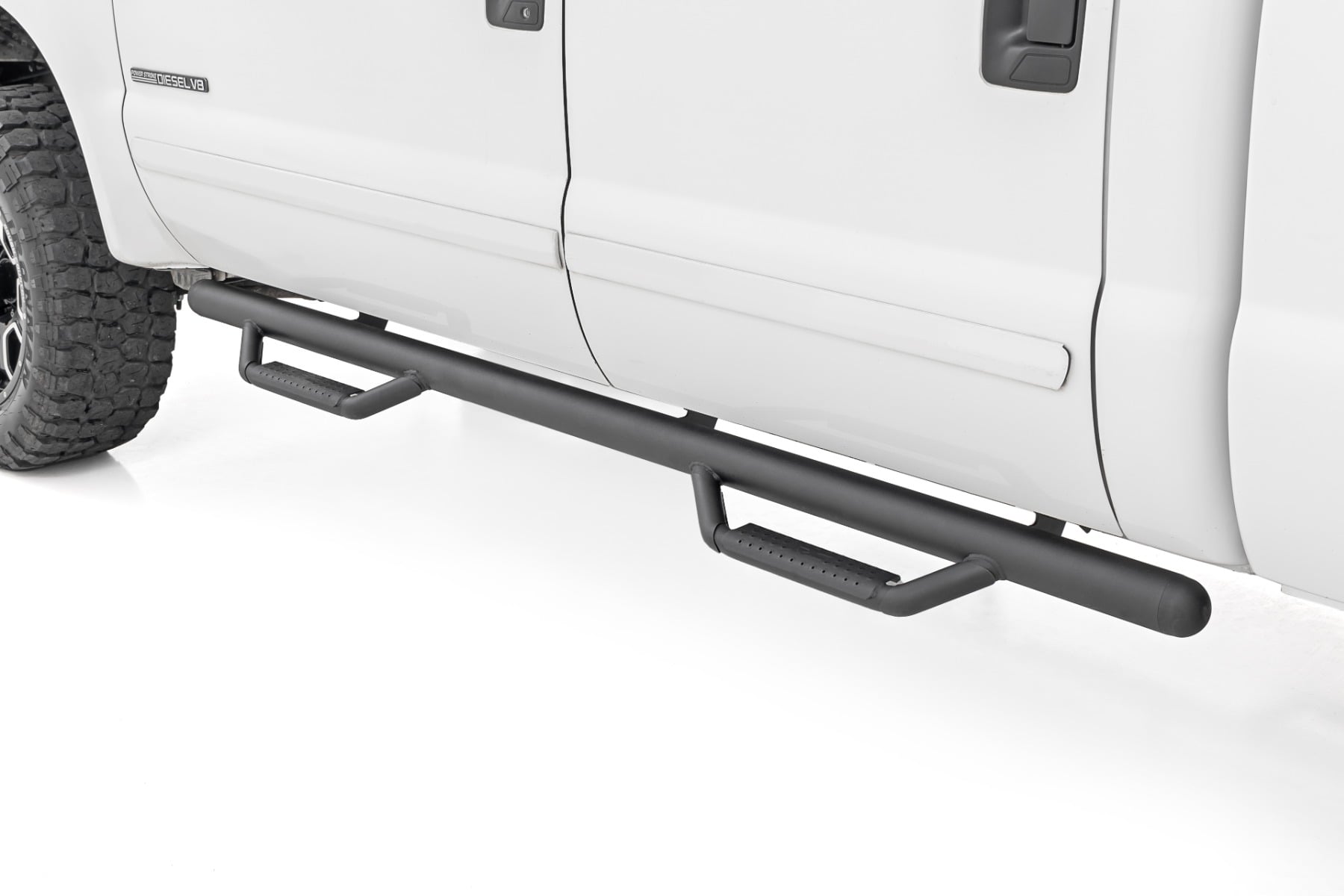 Nerf Steps | Cab Length | Crew Cab | Ford F-250/F-350 Super Duty (99-16) by Rough Country