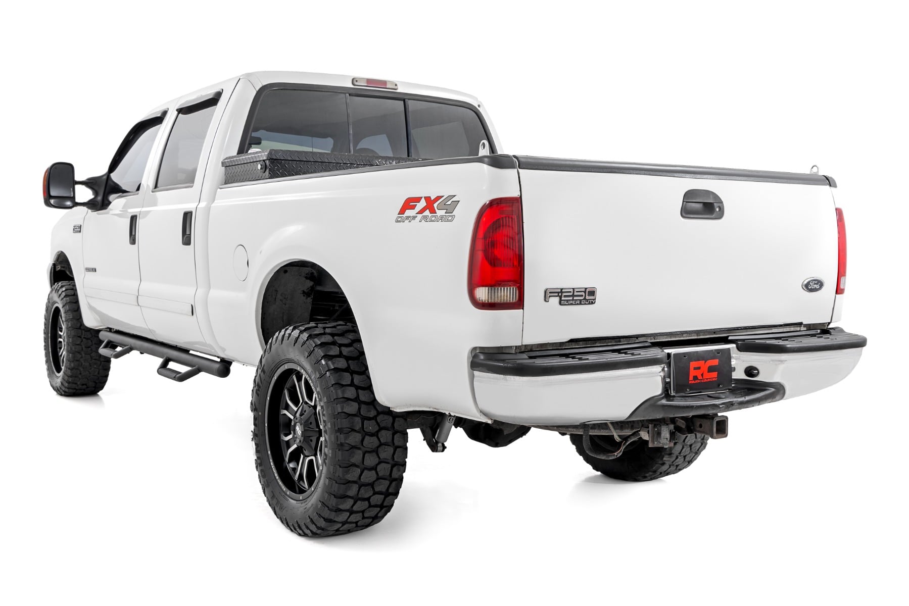 Nerf Steps | Cab Length | Crew Cab | Ford F-250/F-350 Super Duty (99-16) by Rough Country