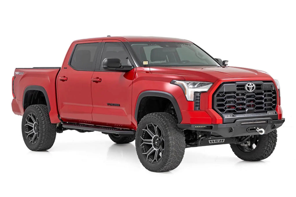OV2 Running Boards | Side Step Bars | Crew Cab | Toyota Tundra 2WD/4WD (22-26) by Rough Country