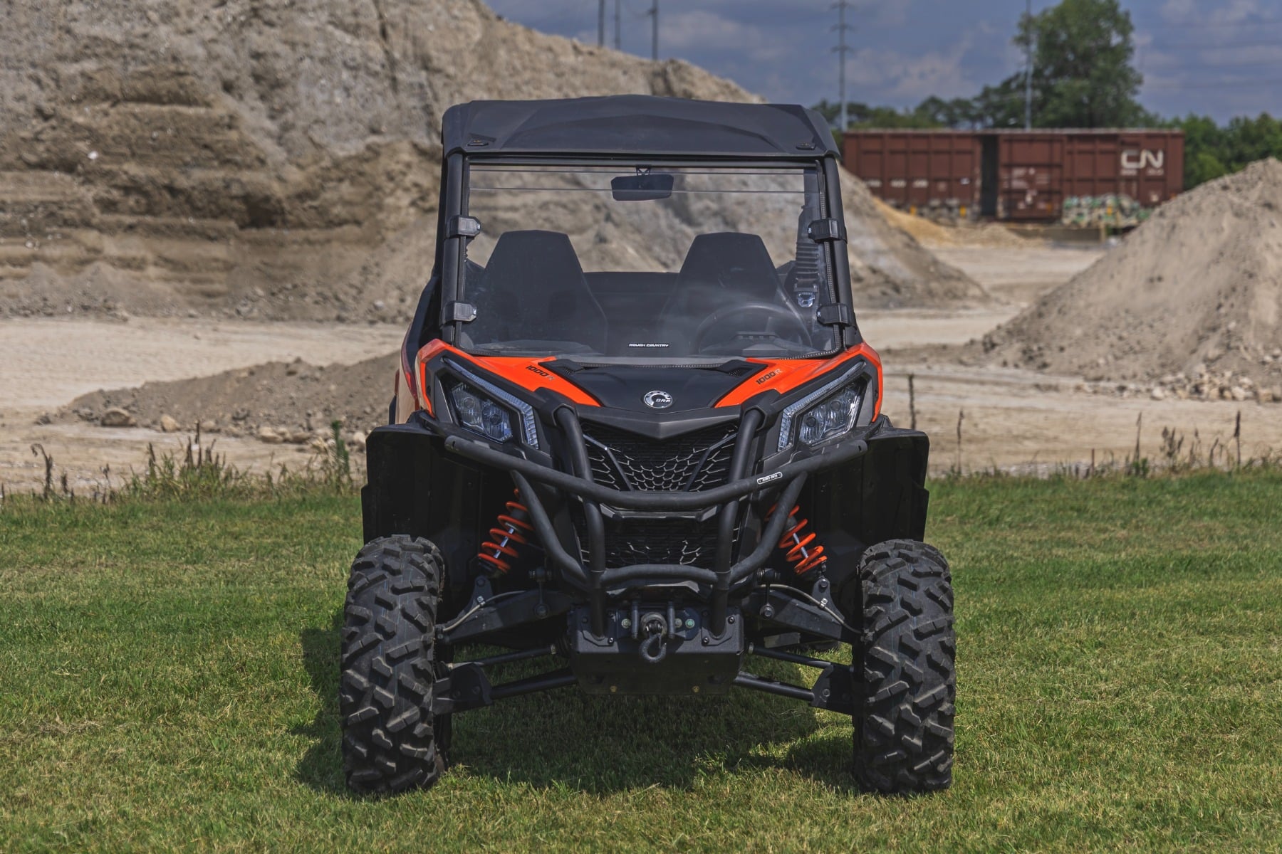 Full Windshield | Scratch Resistant | Can-Am Maverick Sport 1000R by Rough Country