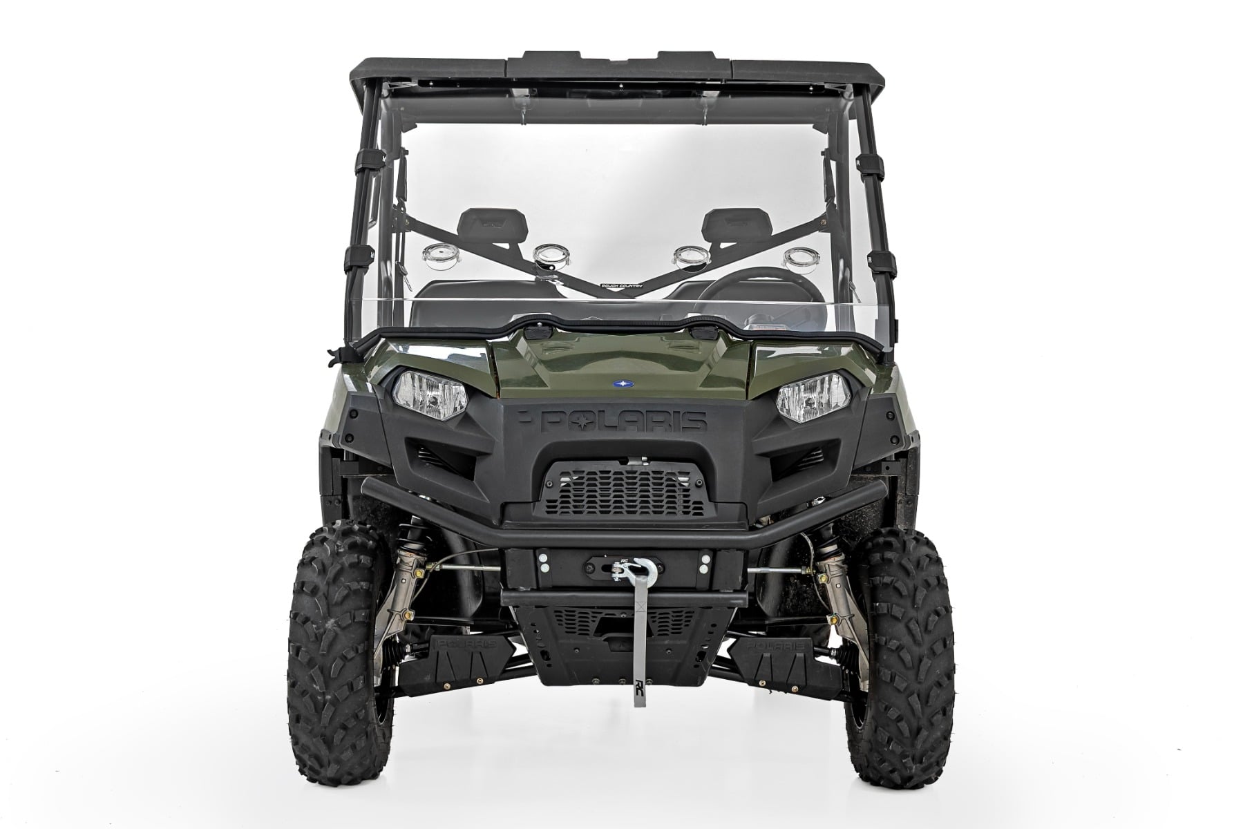 Vented Full Windshield | Scratch Resistant | Polaris Ranger 570 by Rough Country