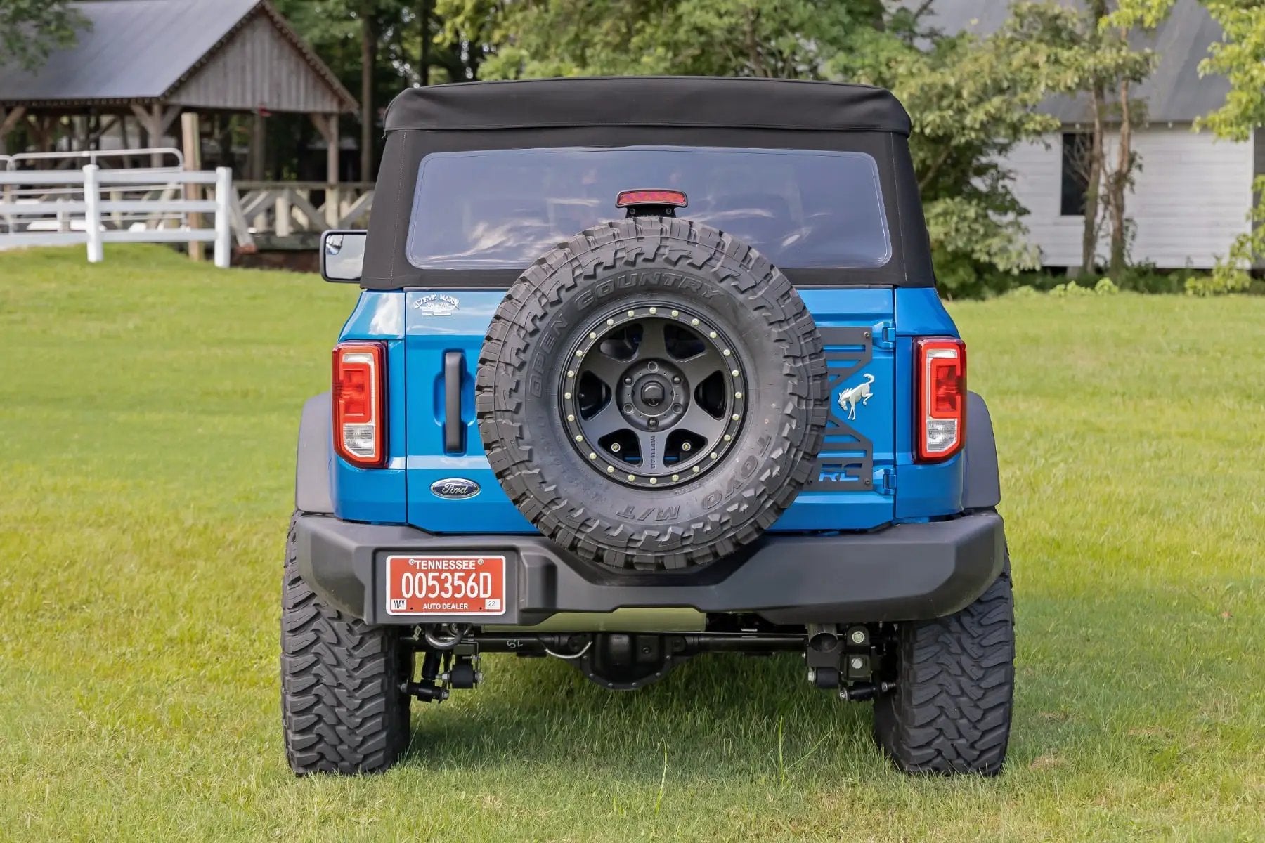 Spare Tire Relocation | Tailgate Reinforcement | Ford Bronco 4WD (2021-2026) by Rough Country