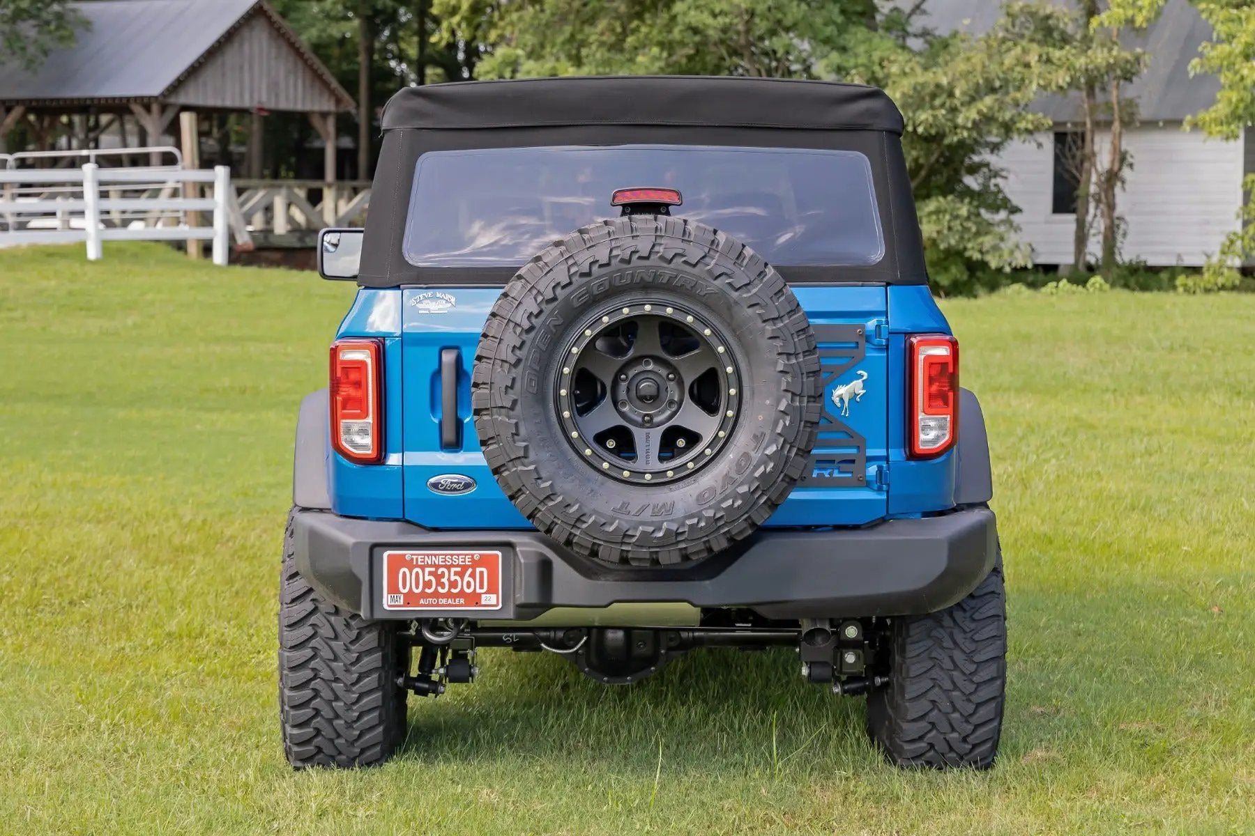 Spare Tire Relocation | Tailgate Reinforcement | Ford Bronco 4WD (2021-2026)