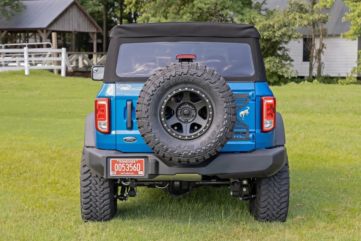 Spare Tire Relocation | Tailgate Reinforcement | Ford Bronco 4WD (2021-2026) by Rough Country