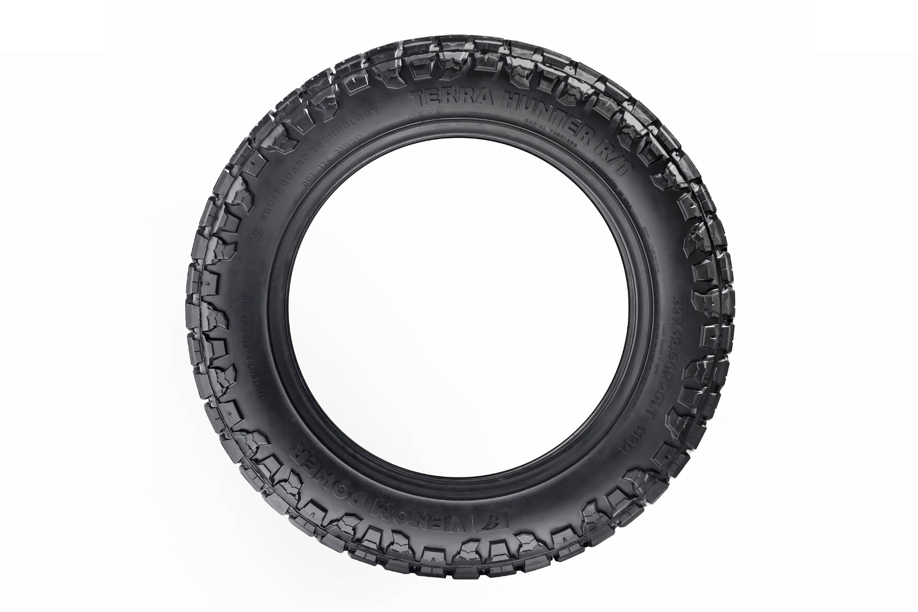 35x12.50R17 Venom Terra Hunter R/T by Rough Country