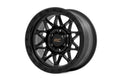 Rough Country 78 Series Wheel | Simulated Beadlock | Black | 17x8.5 | 5x4.5 | +0mm by Rough Country