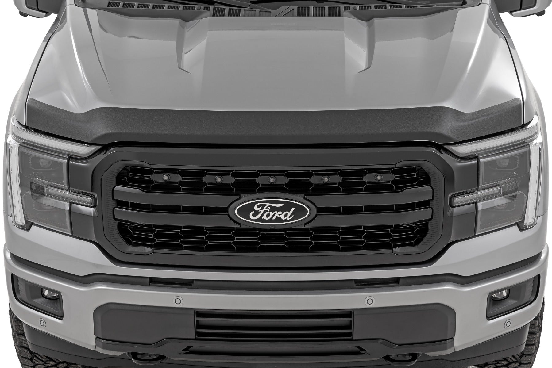 Hood Protector | Gloss Black | Ford F-150 2WD/4WD (2021-2026) by Rough Country