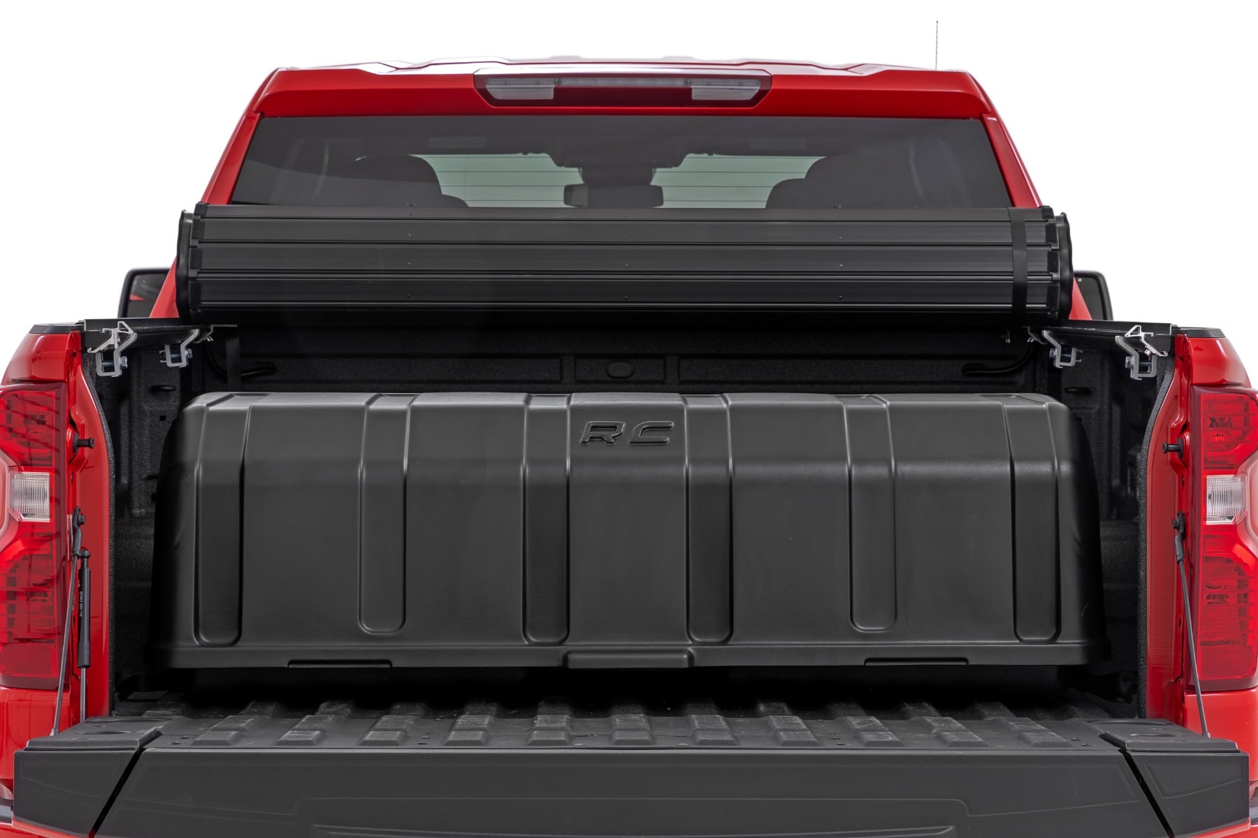 Truck Bed Cargo Storage Box | Lid & Box | Easy Access | Full Size 56" by Rough Country