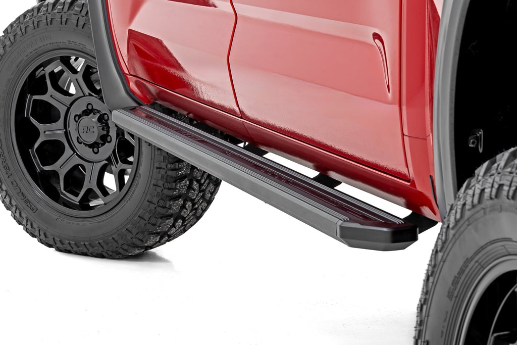Multi-Color LED Running Boards | CrewMax | Toyota Tundra 2WD/4WD (2022-2026) by Rough Country
