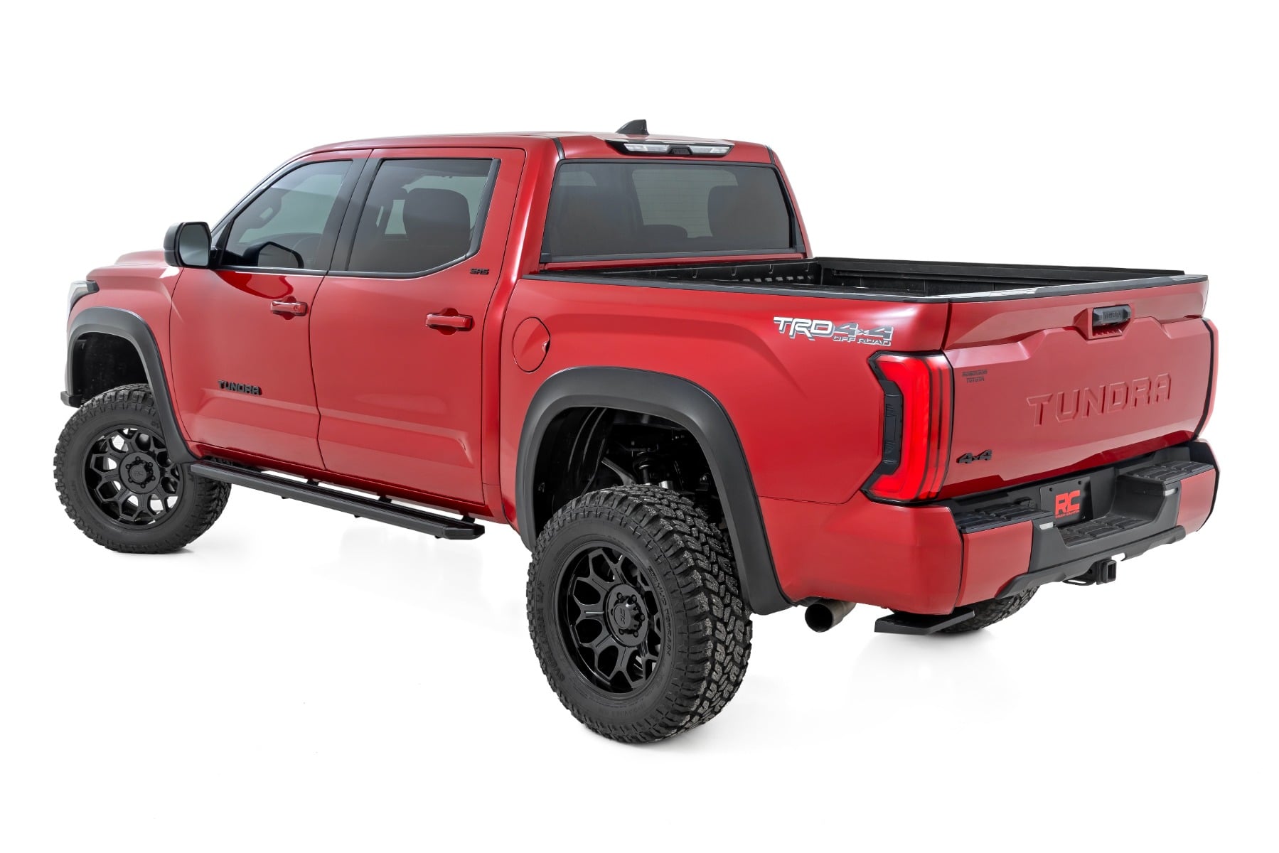 Multi-Color LED Running Boards | CrewMax | Toyota Tundra 2WD/4WD (2022-2026) by Rough Country