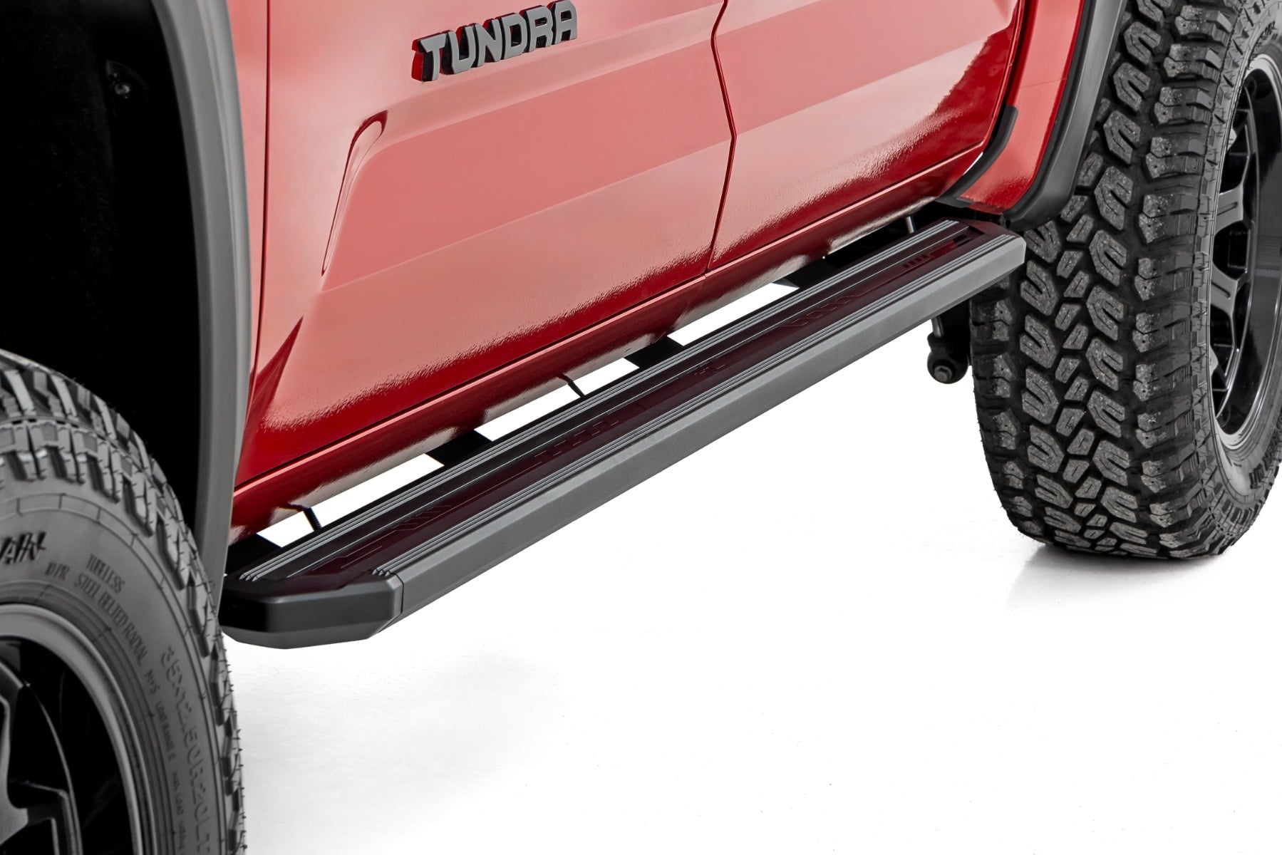 Multi-Color LED Running Boards | CrewMax | Toyota Tundra 2WD/4WD (2022-2026) by Rough Country