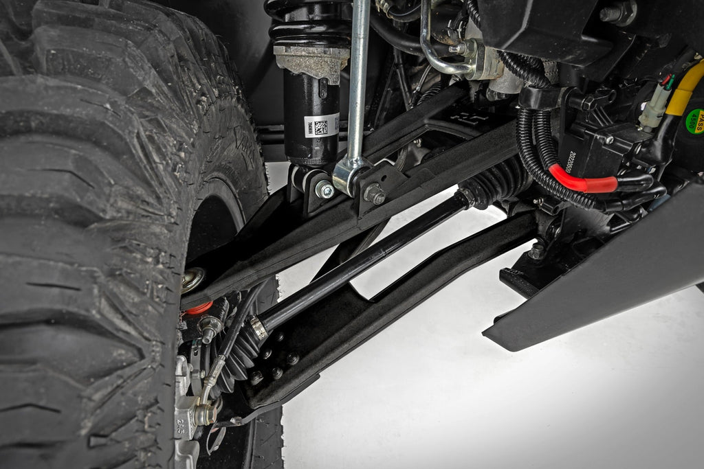 Black Aluminum Control Arms | 2" Forward Offset | Polaris Ranger XP 1000 by Rough Country