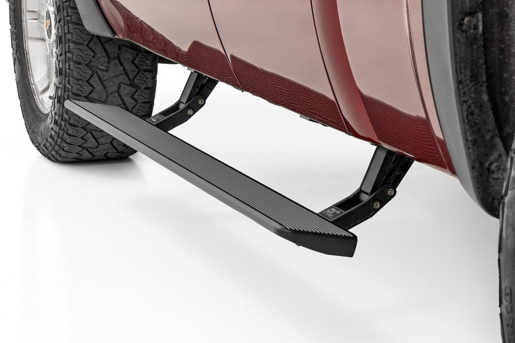 Power Running Boards | HT-Series | Double Cab | Chevy/GMC 1500/2500HD/3500HD (14-18) by Rough Country