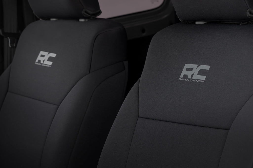 Seat Covers | Front & Rear | Suzuki Jimny (4-Door) (2018-2025) by Rough Country