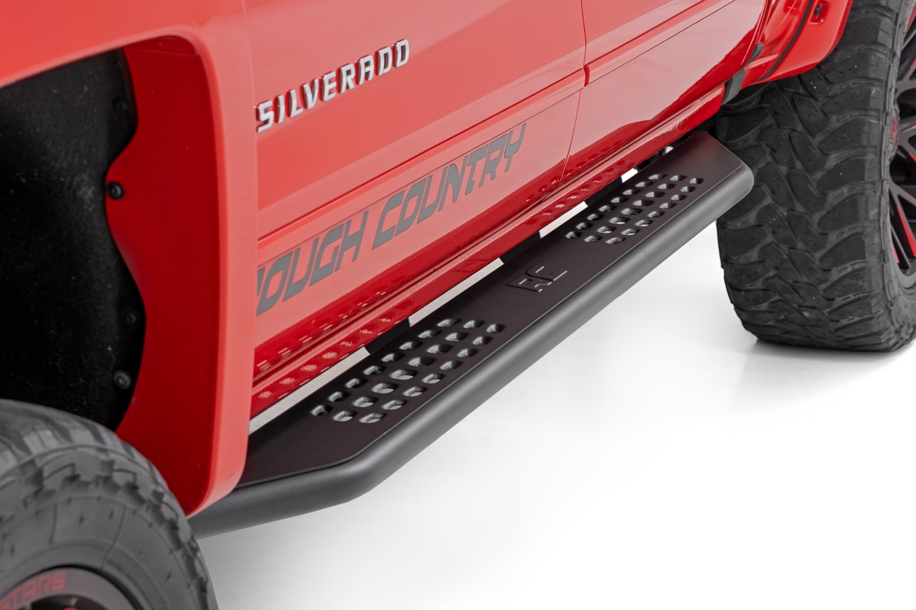 OV2 Running Boards | Side Step Bars | Crew Cab | Chevy/GMC 1500/2500HD/3500HD (07-19 & Classic) by Rough Country
