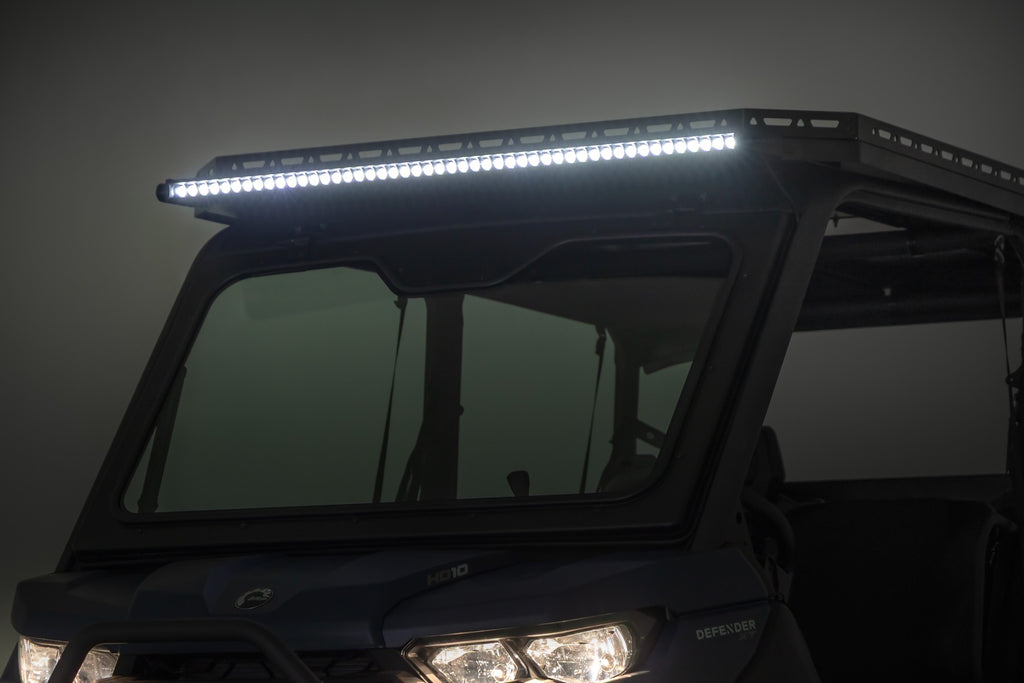 LED Light | Deck Roof | 50" Spectrum Single Row | Can-Am Defender MAX HD10 by Rough Country