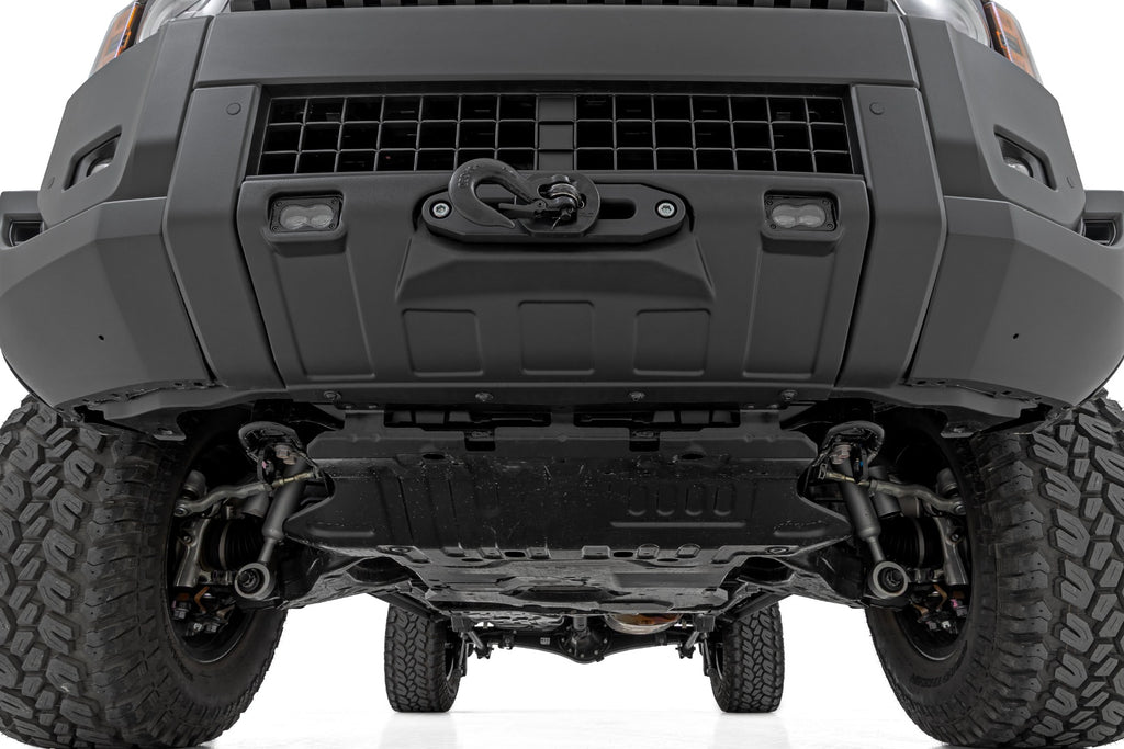 FXS Hidden Winch Mount | White SAE | PRO1200S | Toyota Land Cruiser (24-26) by Rough Country