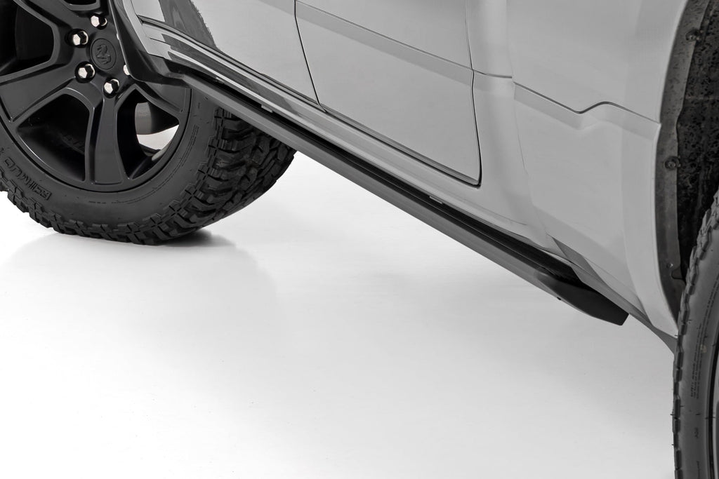 Power Running Boards | HT-Series | Quad Cab | Ram 1500 (19-26)/1500 TRX (21-24) by Rough Country