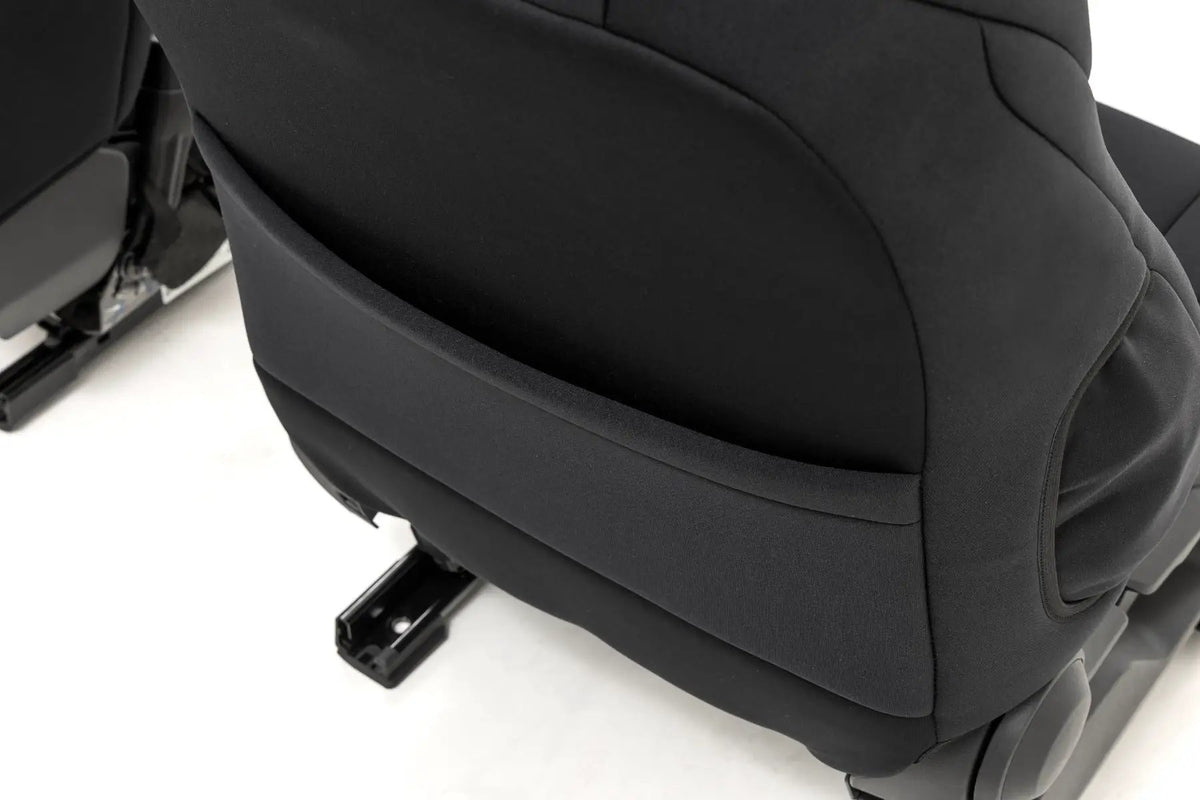 Seat Covers | FR & RR | Double Cab | Toyota Tacoma 2WD/4WD (2024-2026) by Rough Country