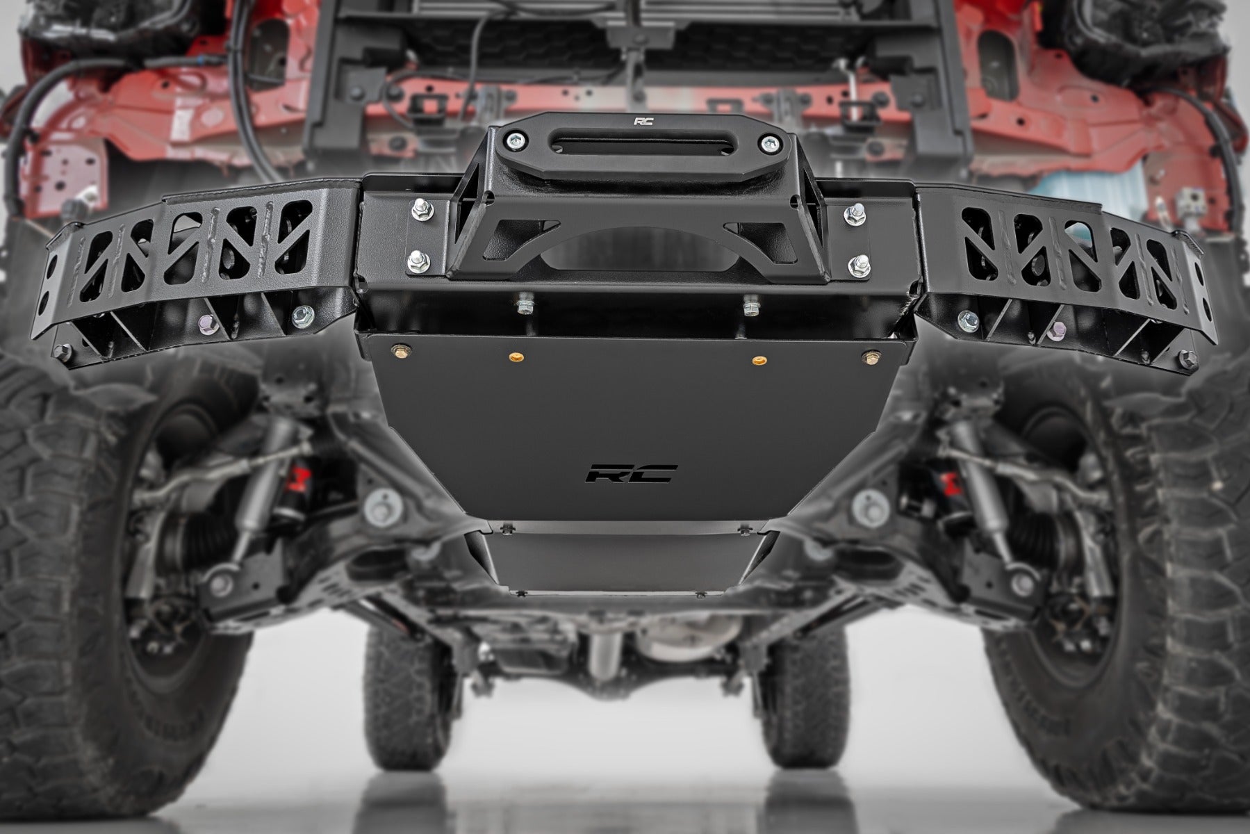 FXS Hidden Winch Mount | PRO9500S | Toyota Tacoma 4WD (2024-2026) by Rough Country