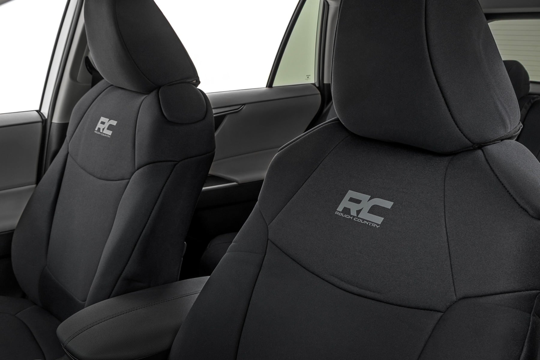 Seat Covers | Front & Rear | Toyota Rav4 2WD/4WD (2019-2025) by Rough Country
