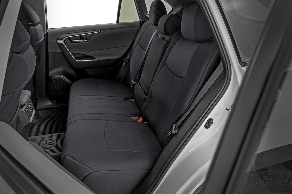 Seat Covers | Front & Rear | Toyota Rav4 2WD/4WD (2019-2025) by Rough Country
