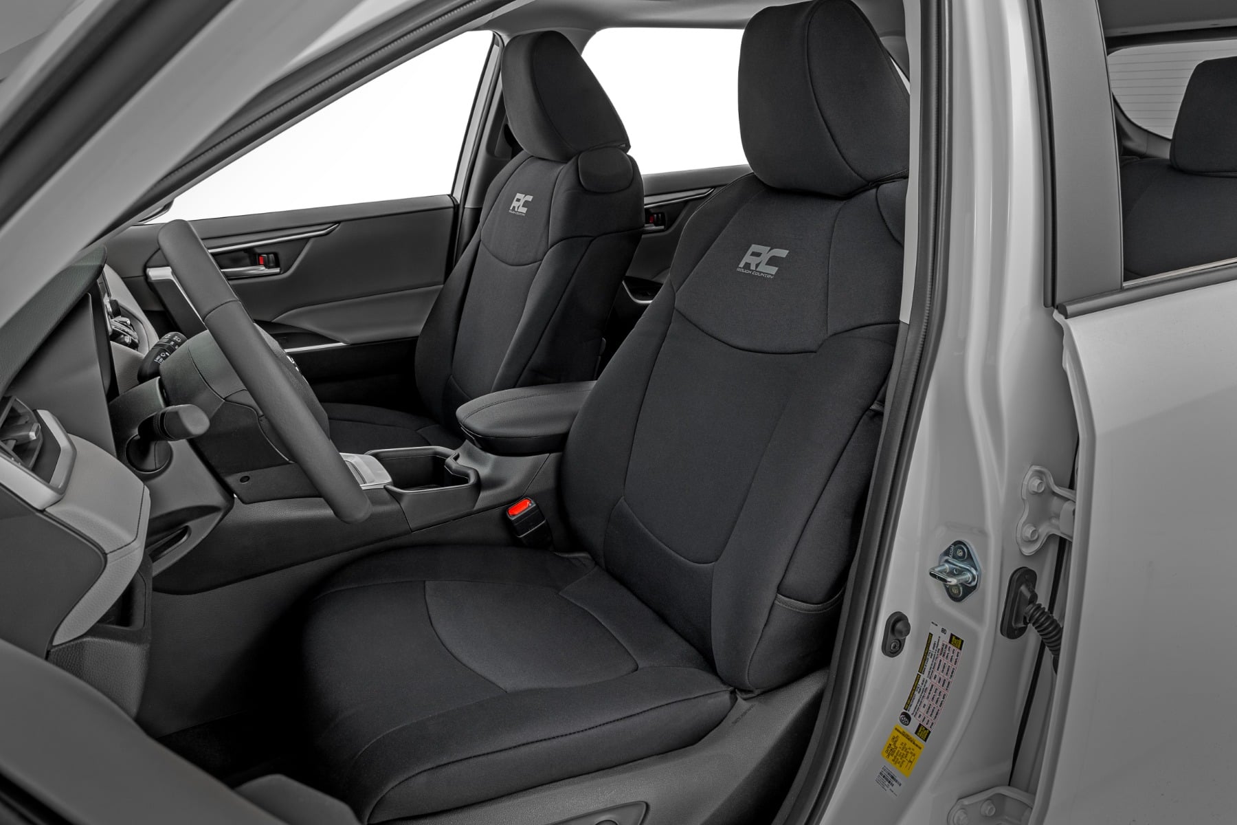 Seat Covers | Front & Rear | Toyota Rav4 2WD/4WD (2019-2025) by Rough Country