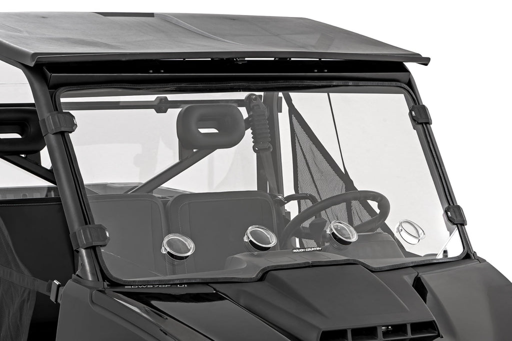 Vented Full Windshield | Scratch Resistant | Segway UT6 by Rough Country