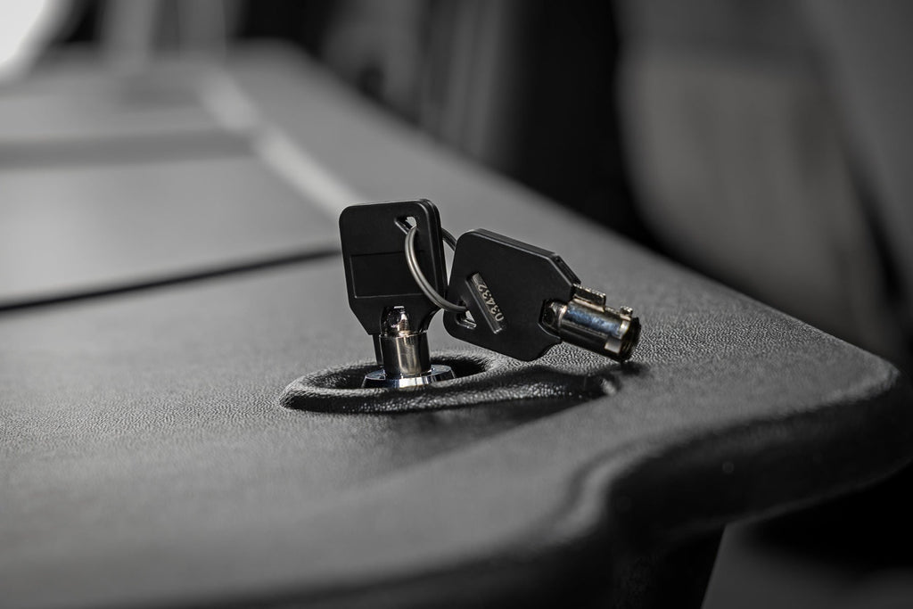 Under Seat Storage with Locking Lid | Double Cab | Chevy/GMC 1500/2500HD/3500HD (19-26) by Rough Country