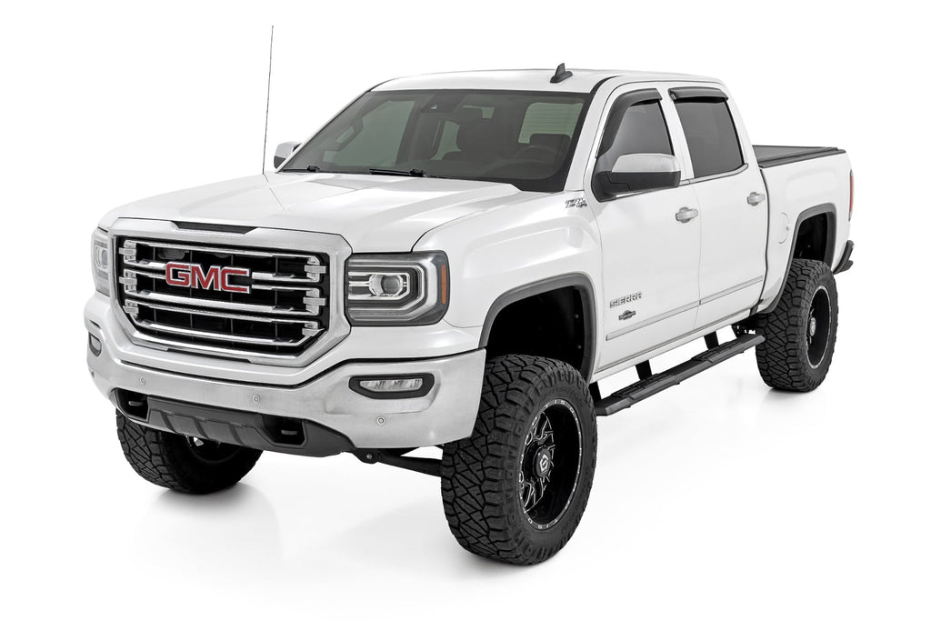 TR2 Running Boards | Chevy/GMC 1500/2500HD/3500HD (07-19 & Classic) by Rough Country