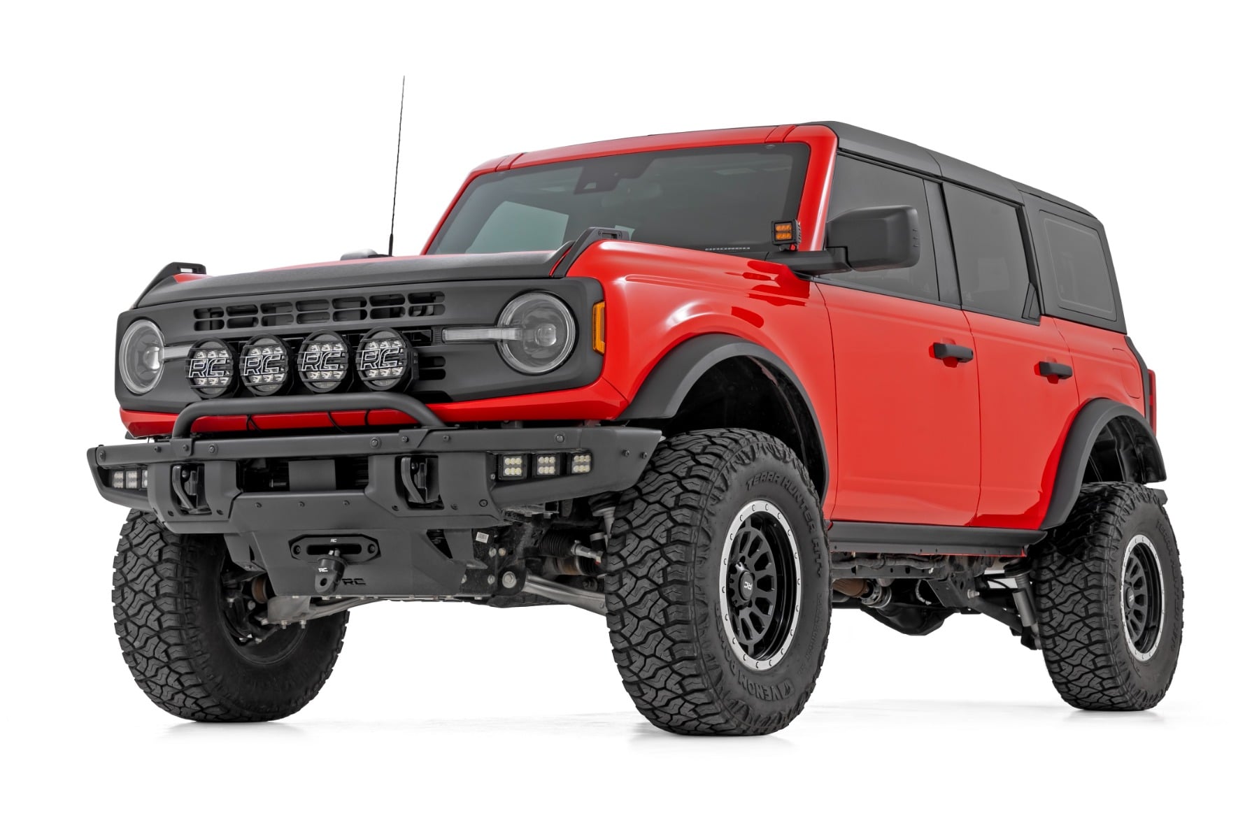 Trail Cladding | Rocker Sill Plates | 4-Door | Ford Bronco 4WD (2021-2026) by Rough Country