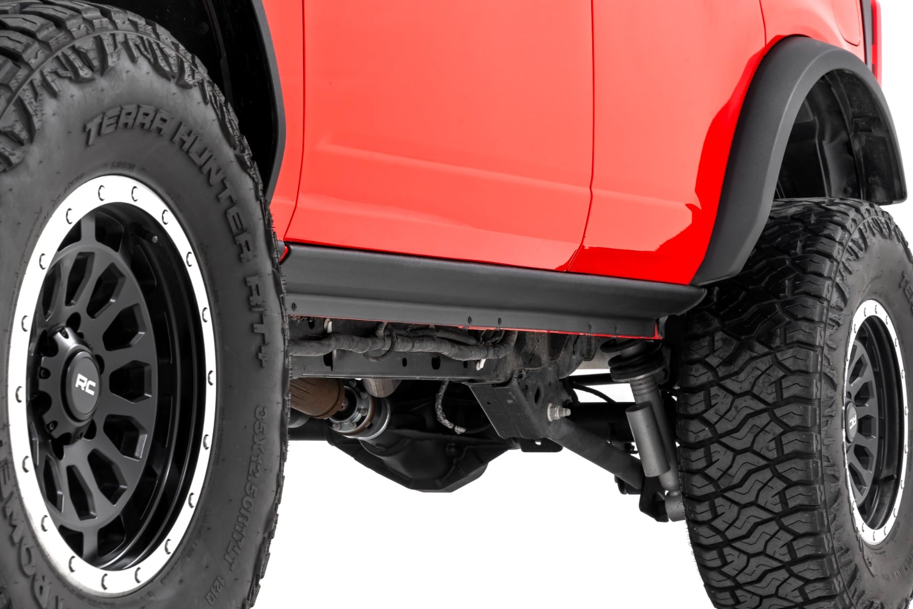 Trail Cladding | Rocker Sill Plates | 4-Door | Ford Bronco 4WD (2021-2026) by Rough Country