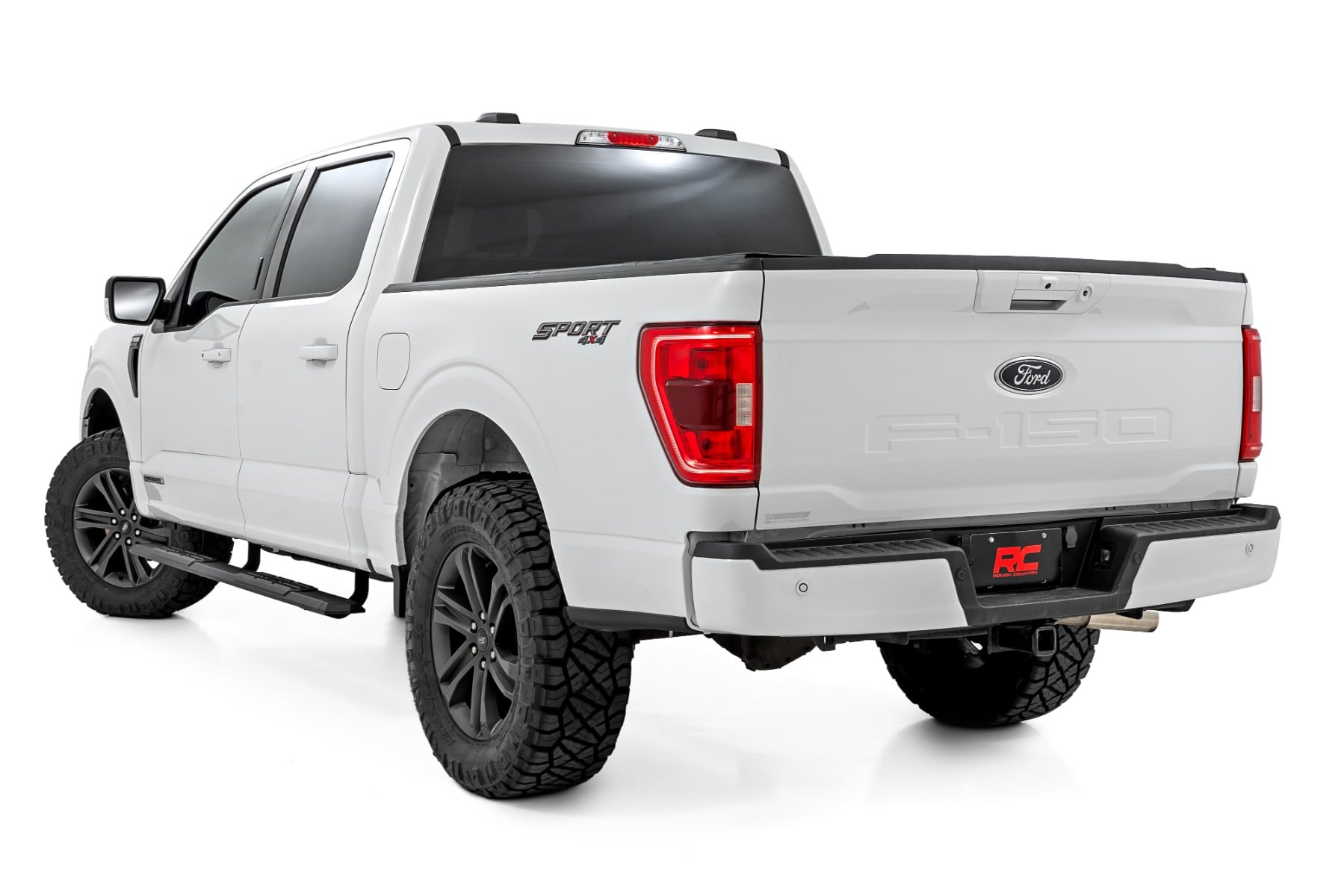 TR2 Running Boards | Ford F-150/Lightning/F-250/F-350/Raptor (2015-2026) by Rough Country