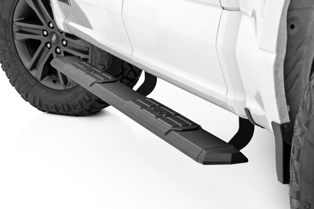 TR2 Running Boards | Ford F-150/Lightning/F-250/F-350/Raptor (2015-2026) by Rough Country