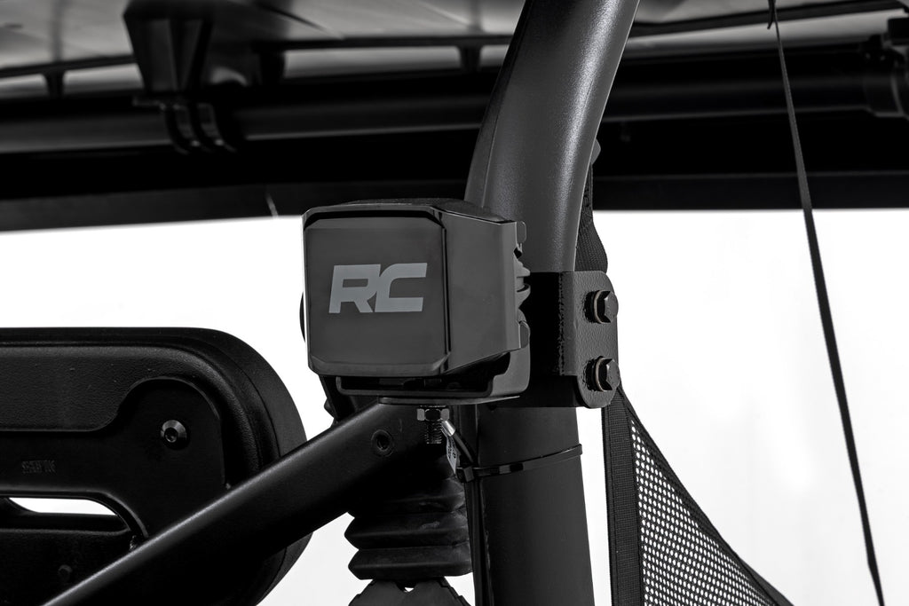 LED Light Kit | Rear Mount | 2" Black Pair | Segway 570 F by Rough Country