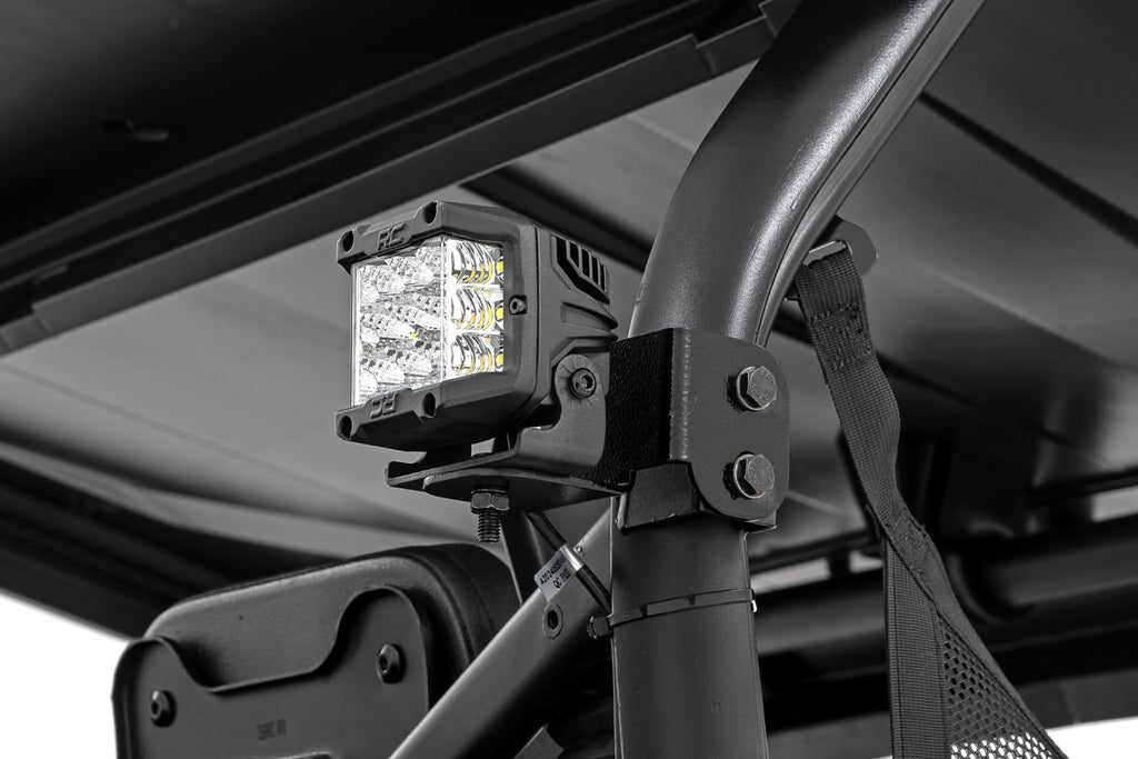 LED Light Kit | Rear Mount | 2" Black Pair | Segway 570 F by Rough Country