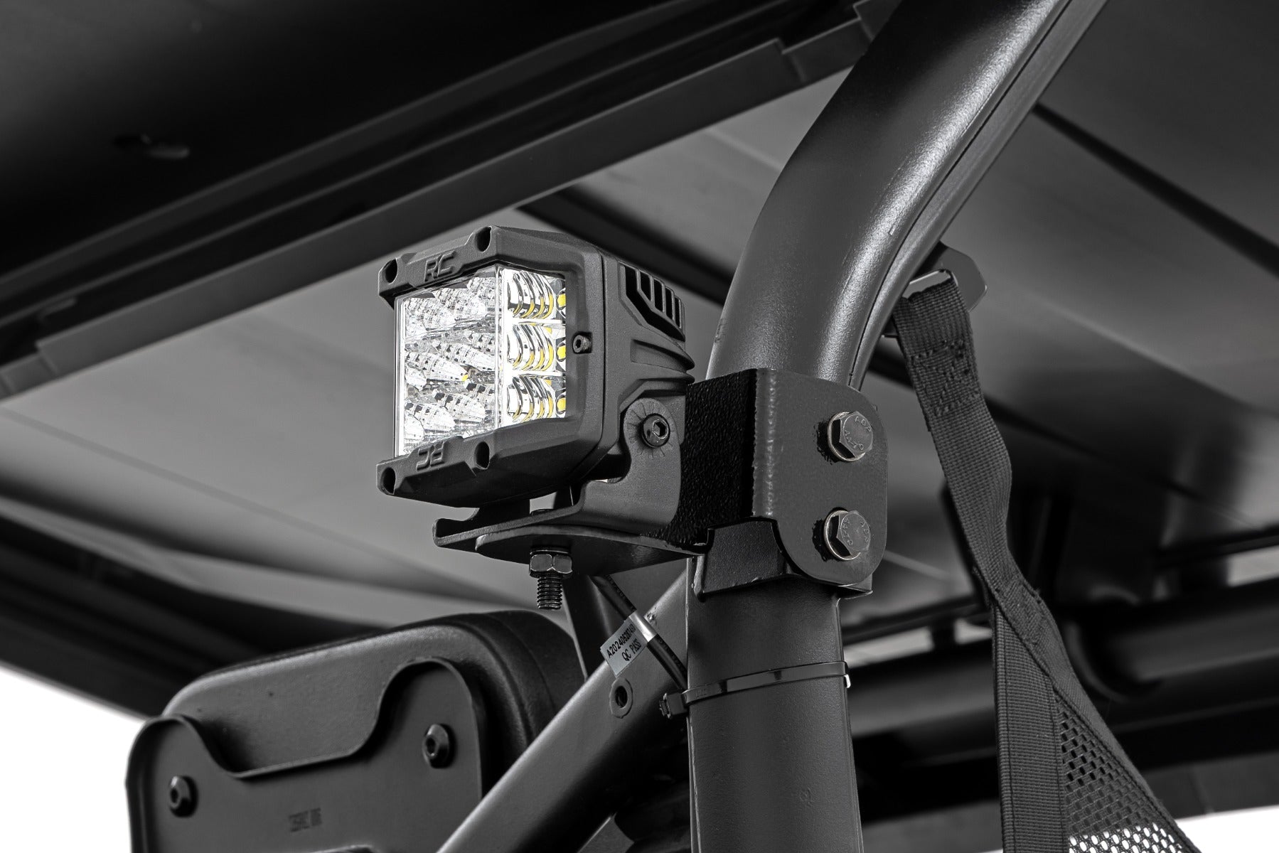 LED Light Kit | Rear Mount | 2" Black Pair | White DRL | Segway 570 F by Rough Country
