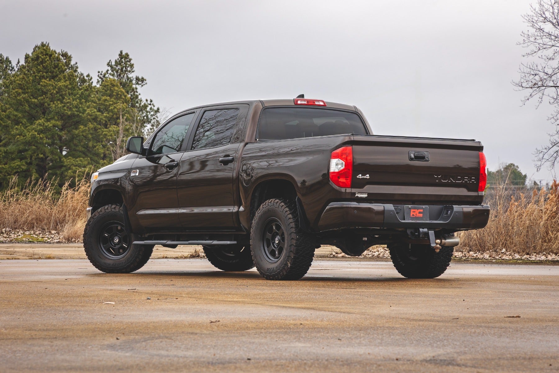 TR2 Running Boards | CrewMax | Toyota Tundra 2WD/4WD (2007-2021) by Rough Country