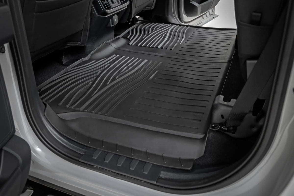 Flex-Fit Floor Mats | FR & RR | Ford F-150 (15-26)/F-150 Lightning (22-26)/Raptor (17-26) by Rough Country