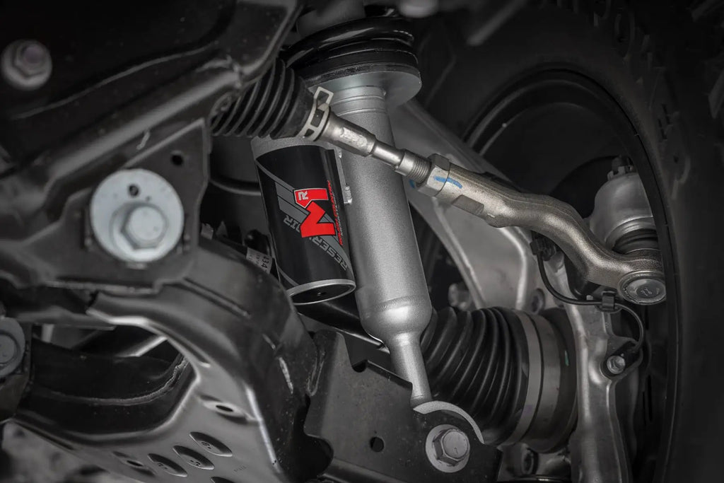 M1R Reservoir Leveling Struts | Adjustable Height | Front | Toyota Tacoma (24-26) by Rough Country