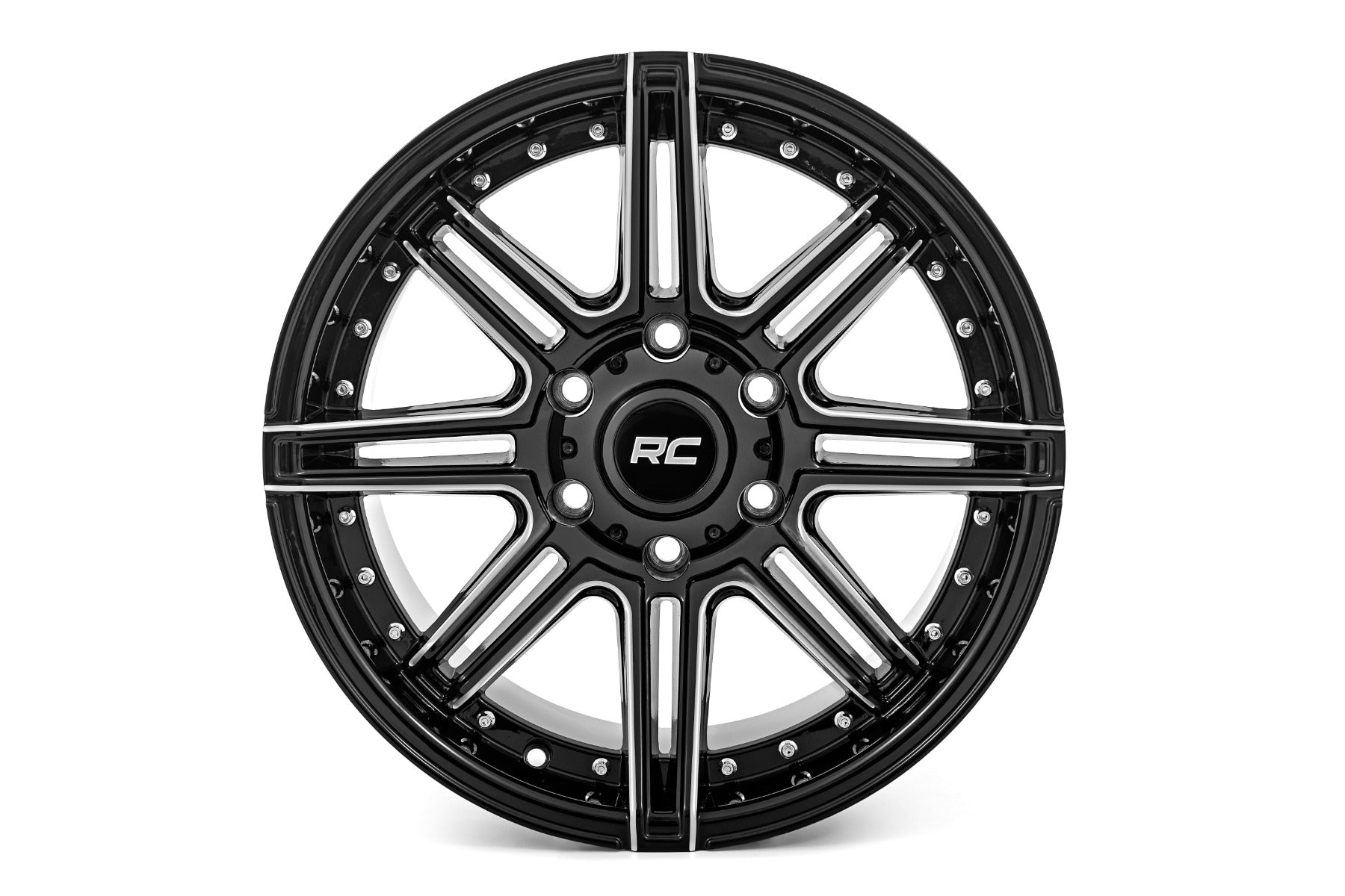 Rough Country 88 Series Wheel | One-Piece | Gloss Black | 17x9 | 6x5.5 | +0mm by Rough Country