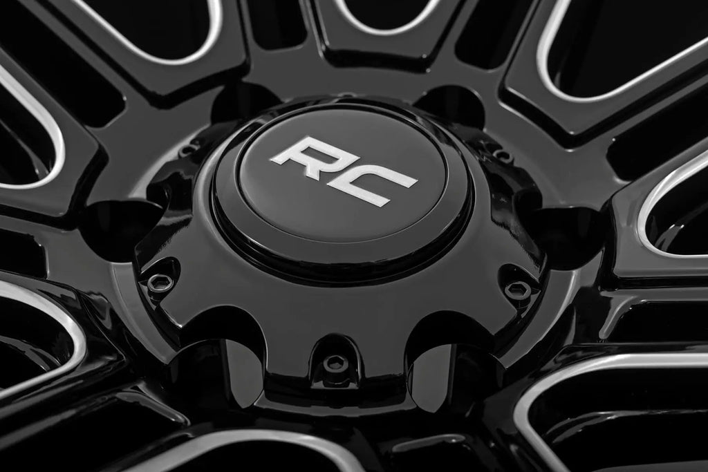Rough Country 88 Series Wheel | One-Piece | Gloss Black | 17x9 | 6x5.5 | +0mm by Rough Country