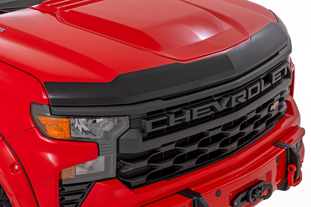Hood Protector | Gloss Black | Chevy Silverado 1500 2WD/4WD (2019-2026 & Classic) by Rough Country