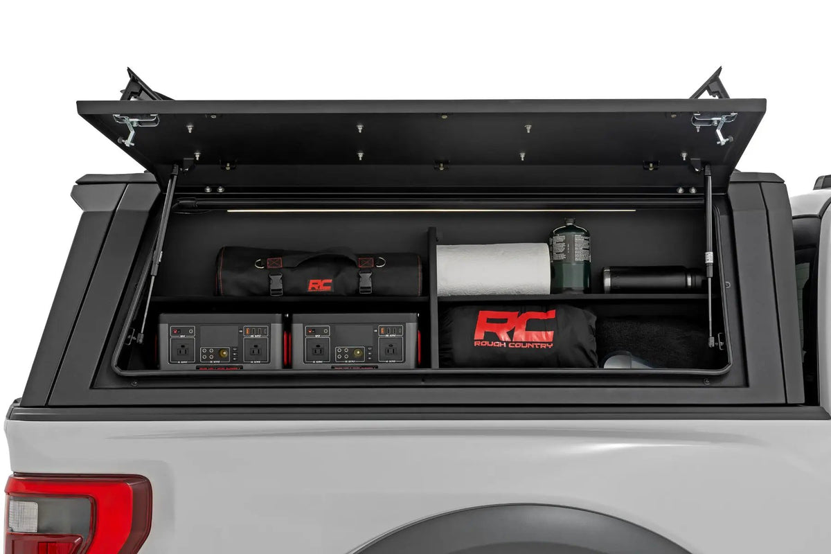 Bed Cap Side Shelf Storage Bin | Passengers Side | Multiple Makes & Models (Chevy/Ford/GMC/Ram) by Rough Country