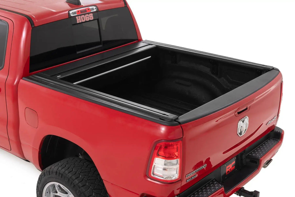 Powered Retractable Bed Cover | 5'7" Bed | Ram 1500 (19-26)/1500 TRX (21-24) by Rough Country
