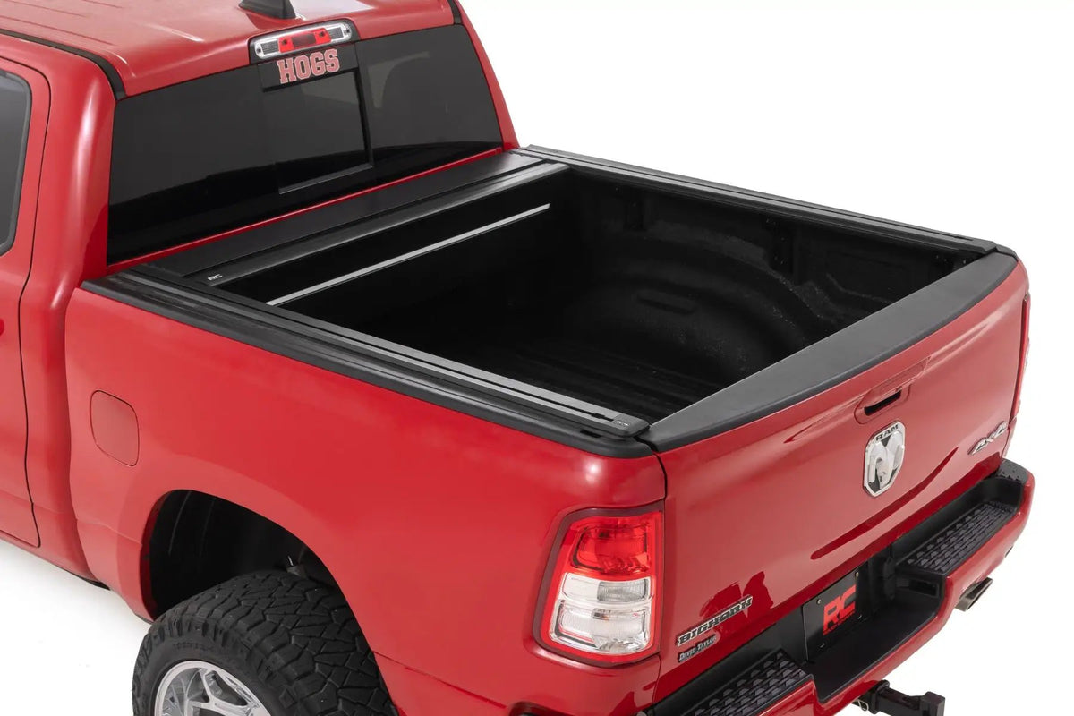 Powered Retractable Bed Cover | 5'7" Bed | Ram 1500 (19-26)/1500 TRX (21-24) by Rough Country