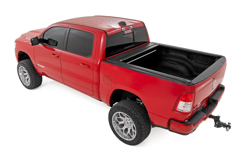 Powered Retractable Bed Cover | 5'7" Bed | Ram 1500 (19-26)/1500 TRX (21-24) by Rough Country