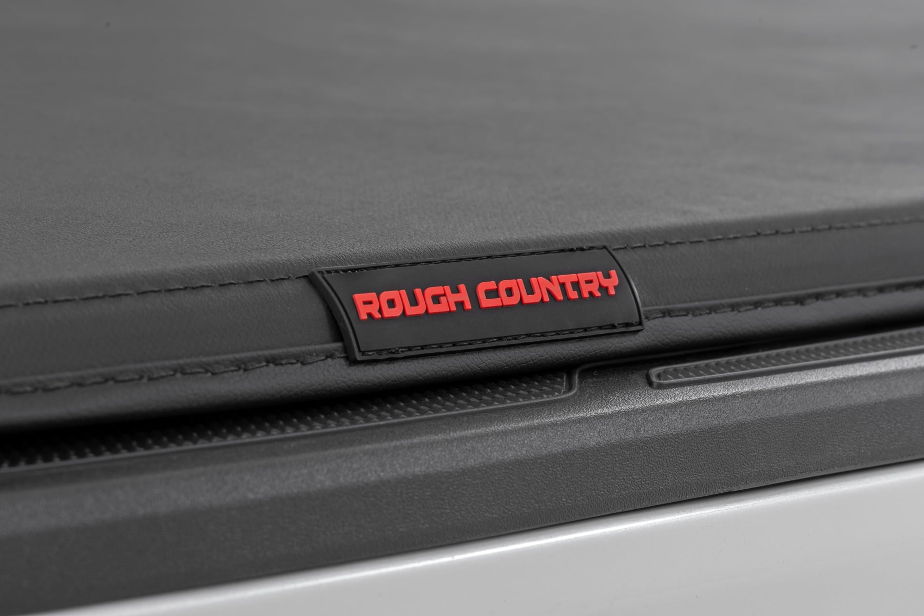 Soft Tri-Fold Bed Cover | 5' Bed | Dbl Cab | Toyota Tacoma 2WD/4WD (24-26) by Rough Country