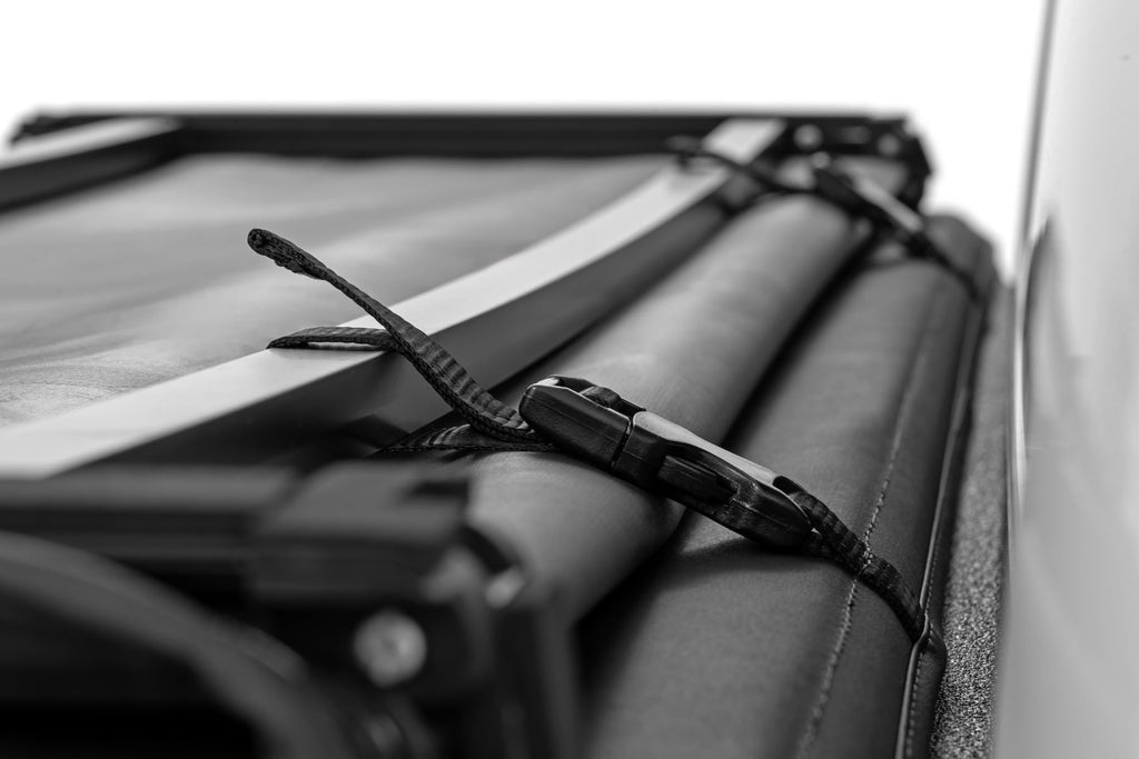 Soft Tri-Fold Bed Cover | 5' Bed | Dbl Cab | Toyota Tacoma 2WD/4WD (24-26) by Rough Country
