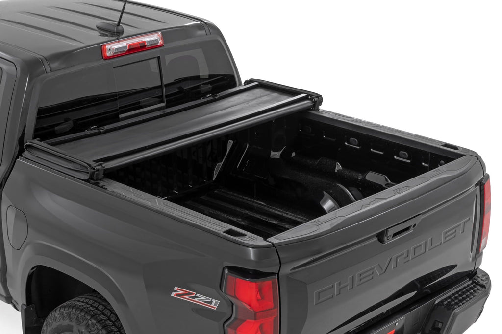 Soft Tri-Fold Bed Cover | 5' Bed | Chevy/GMC Canyon/Colorado 2WD/4WD (23-26) by Rough Country